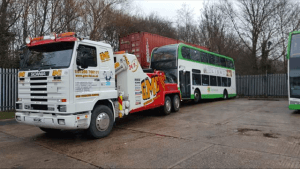 double decker bus recovery