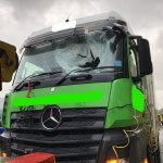 Windscreen smashed – Recovery